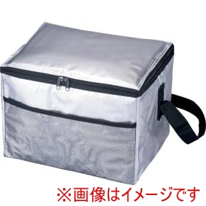 緑十字 緑十字 375870 ソフトクーラーバッグ 18L シルバー 幅335mm×奥行260×高さ250mm