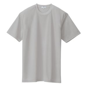 アイトス アイトス 10574-004-5L 吸汗速乾 クールコンフォート 半袖Tシャツ ポケット無し 男女兼用 グレー 5Lサイズ