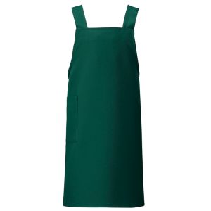 アイトス アイトス HS2506 胸当てエプロン グリーン フリーサイズ