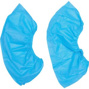 IRL IRL XSB-2 不織布シューズカバー ブルー メーカー直送 代引 北海道沖縄離島不可