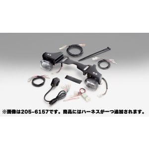 キジマ KIJIMA キジマ 205-6157A フォグランプKIT LED REBEL250/500 ALL