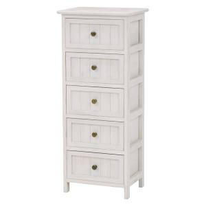 萩原 萩原 MCH-5375AW チェスト アンティークホワイト メーカー直送 代引不可 北海道沖縄離島不可