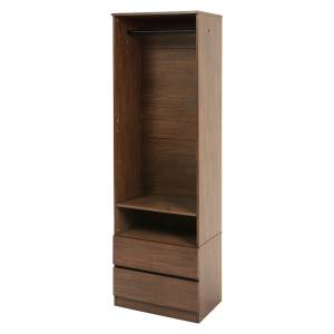 萩原 萩原 RKK-1621BR ワードローブ ブラウン メーカー直送 代引不可 北海道沖縄離島不可