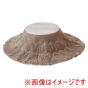 萩原 萩原 モネ68WS メレンゲKF190R-BE こたつ うす掛け 布団 2点セット グレイッシュホワイト ベージュ メーカー直送 代引不可 北海道沖縄離島不可