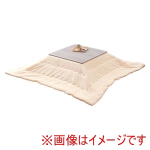 萩原 萩原 KOT-7350-75 メレンゲKF1919-IV こたつ うす掛け 布団 2点セット グレイッシュホワイト アイボリー メーカー直送 代引不可 北海道沖縄離島不可