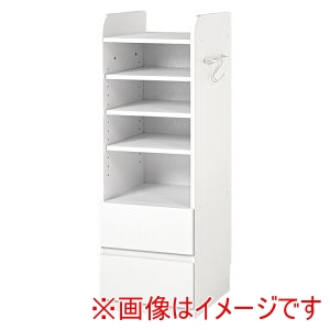 萩原 萩原 RCC-1641-WS ランドセル ラック Bタイプ ホワイトウォッシユ メーカー直送 代引不可 北海道沖縄離島不可