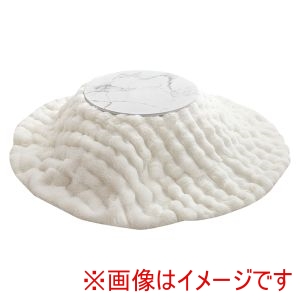萩原 萩原 アイナ68MWH ルナKF190R-IV こたつ うす掛け 布団 2点セット マーブルホワイト アイボリー メーカー直送 代引不可 北海道沖縄離島不可