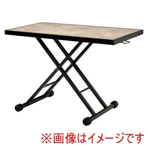 萩原 萩原 KT-3185MGY 昇降 テーブル マーブルグレー メーカー直送 代引不可 北海道沖縄離島不可