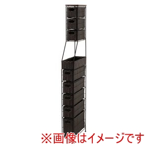 萩原 萩原 RAN-2459DBR ランドリーチェスト ダークブラウン メーカー直送 代引不可 北海道沖縄離島不可