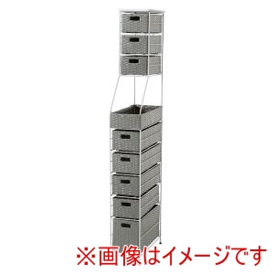 萩原 萩原 RAN-2460GY ランドリーチェスト グレー メーカー直送 代引不可 北海道沖縄離島不可