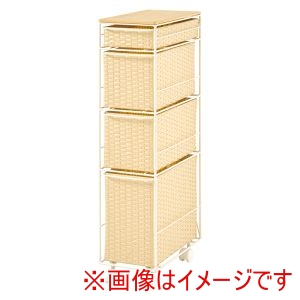 萩原 萩原 RAN-2463NA ランドリーチェスト ナチュラル メーカー直送 代引不可 北海道沖縄離島不可