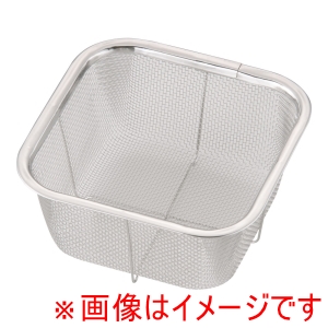ミネックスメタル MINEX ミネックスメタル 18-8 ミニ角ザル 深型 16cm