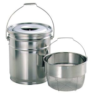 ミネックスメタル MINEX ミネックスメタル 18-8 バケット2 洗いカゴタイプ 15L 細目