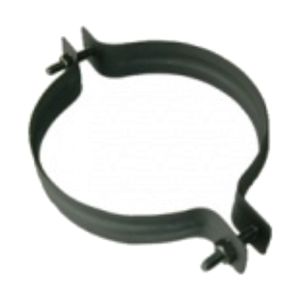 ホンマ製作所 ホンマ製作所 12816 黒耐熱ステンレス 二つ割 2本1組 120mm