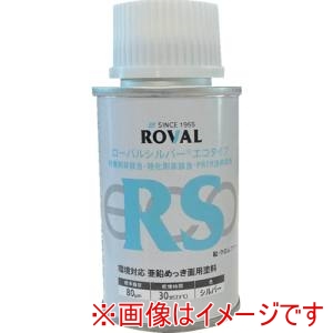 ローバル ROVAL ローバル SE-90ML 亜鉛メッキ塗料 ローバルシルバー エコタイプ ハケ付き缶90ml