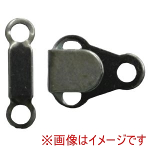 日本紐釦貿易 Nippon Chuko 日本紐釦貿易 カギホック 巾10×14mm 5組入 検針器対応 黒 FK500-01