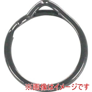 コンテック KONTEC コンテック AP-44 指や爪にやさしいキーリング リング内径約15mm 2個入 ブラック