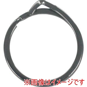 コンテック KONTEC コンテック AP-54 指や爪にやさしいキーリング リング内径約25mm 1個入 ブラック
