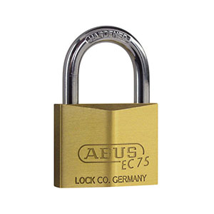 アバス ABUS アバス BP-EC75-50 ディンプル南京錠 50mm 3本キー ABUS