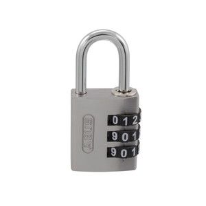 アバス ABUS アバス 145-BigD/30 ビッグダイヤル錠 シルバー ABUS