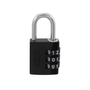 アバス ABUS アバス 145-BigD/30 ビッグダイヤル錠 ブラック ABUS