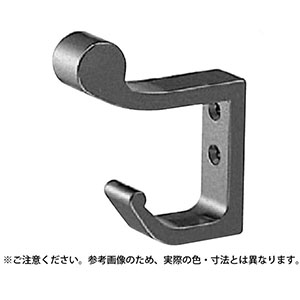 シロクマ シロクマ J形帽子掛 黒