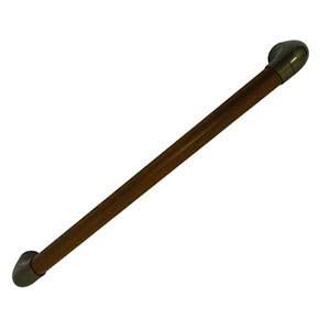 シロクマ シロクマ BR-519 ダエン手すりディンプル 800mm アンバー Mオーク