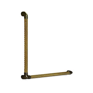 シロクマ シロクマ BR-521 ダエン手すりディンプルL形 アンバー Mオーク