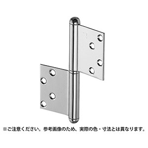 シロクマ シロクマ BS-104 キャノン旗丁番 127×102 金