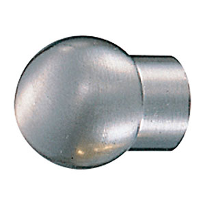 シロクマ シロクマ KB-13 モナリザツマミ 大 ホワイトブロンズ