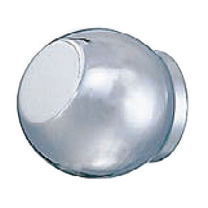 シロクマ シロクマ KB-103 レザンツマミ 24 クローム