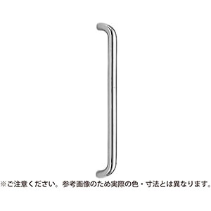 シロクマ シロクマ 166S 丸棒取手片面 オン 小 ヘアーライン