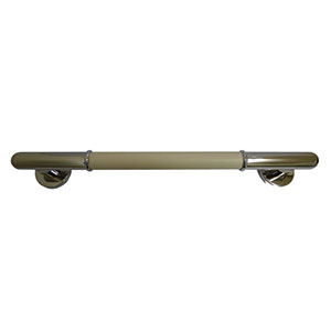 シロクマ シロクマ NO-701 丸棒ニギリバー 450mm 鏡面 アイボリ