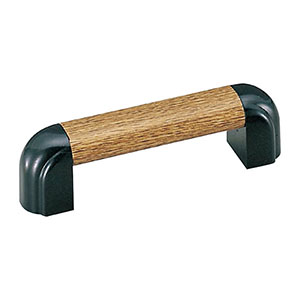 シロクマ シロクマ P-26 パブリックハンドル 小 黒 Mオーク