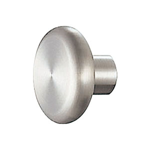 シロクマ シロクマ ST-84 マッシュルームツマミ 35 ヘアーライン