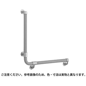 シロクマ シロクマ BR-515L L形丸棒手すり 左 600×600 AG Mオーク