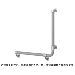 シロクマ シロクマ BR-515R L形丸棒手すり 右 600×600 AG Mオーク