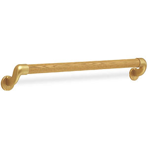 シロクマ シロクマ BR-540 丸棒手すり 800mm AG Lオーク