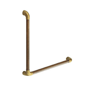 シロクマ シロクマ BR-569 ユニバーサル手すりL形 AG Mオーク