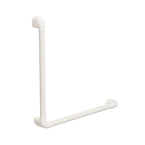 シロクマ シロクマ BR-233 どこでも手すりUタイプディンプルL形 600×600 アイボリ