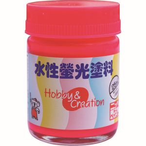 ニッぺ ニッぺ 49364941 水性蛍光塗料 25ml ピンク HSC005-25
