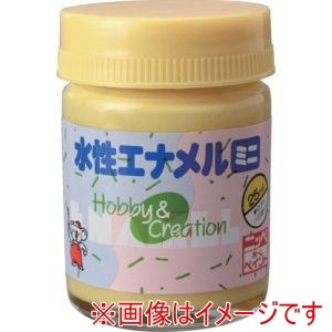 ニッぺ ニッぺ HSB016-25 水性エナメルミニ 25ml パステルイエロー