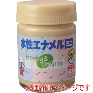 ニッぺ ニッぺ HSB027-25 水性エナメルミニ 25ml クリーム