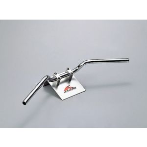 ハリケーン HURRICANE ハリケーン HB0041C-01 BMコンチ3型 ハンドル クローム スチール製 外径φ22.2mm 内径φ18mm HURRICANE