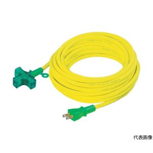 日動工業 NICHIDO 日動工業 LT2-20 延長コード 十字型トリプルランプ付 100V 2芯 20m