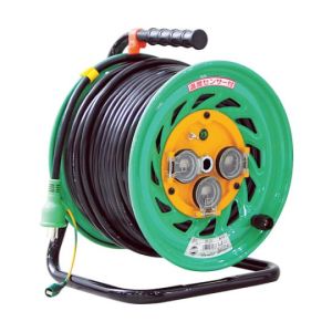 日動工業 NICHIDO 日動工業 FW-E53 防雨 防塵型電工ドラム 50m 接地2P15A125V アース付