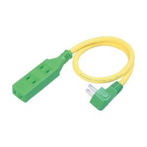 日動工業 NICHIDO 日動工業 SL2-0.5S ショートタップ L型ストレートタップ ソフト電線0.5m