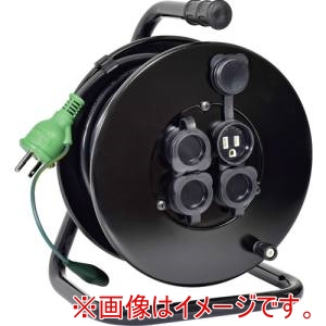 日動工業 NICHIDO 日動工業 NGW-E30 コードリール 100V 防雨防塵型 アース付 ナイスリール 30m