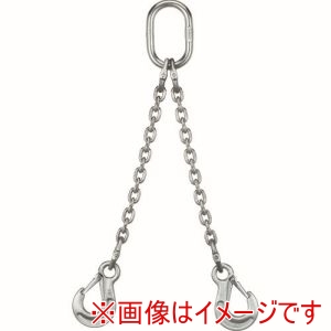 象印 ZOJIRUSHI 象印 2-AWI-HSWI-5 SUS製チェーンスリング2本吊りスリングフックタイプ 0.6t