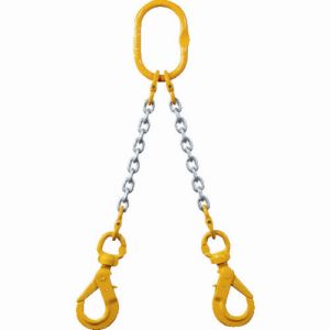 象印チェンブロック 象印 2-MFF-BKE-6.3 チェーンスリング100 アイタイプ 荷重1.7t 線径6.3mm L1.5m